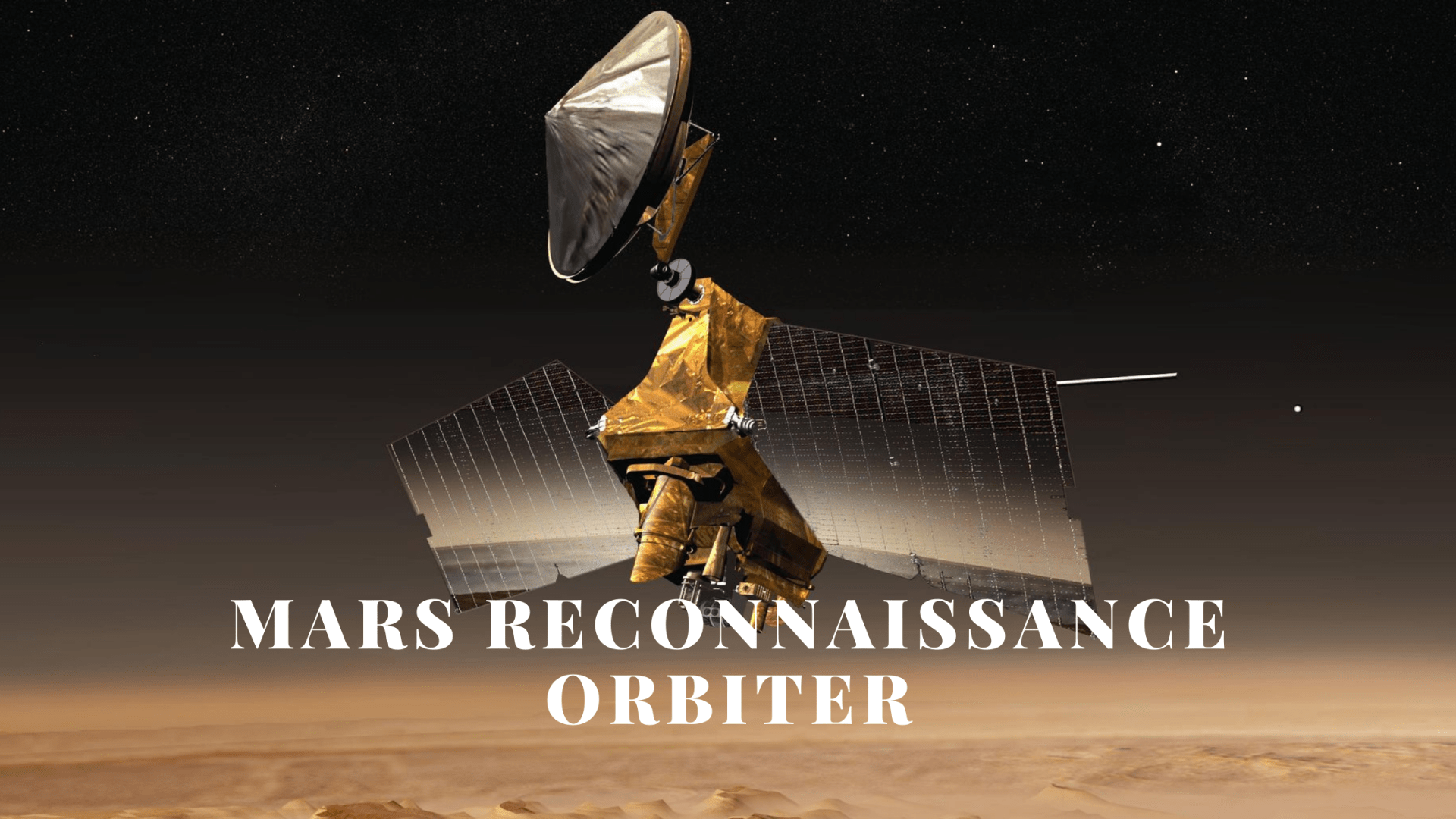 Mars Reconnaissance Orbiter | The Space Collective