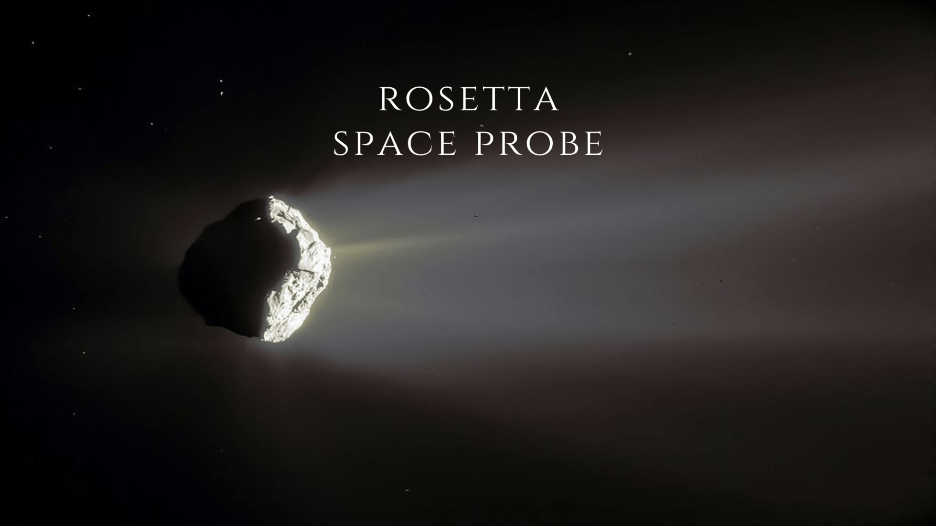 Rosetta Space Probe header
