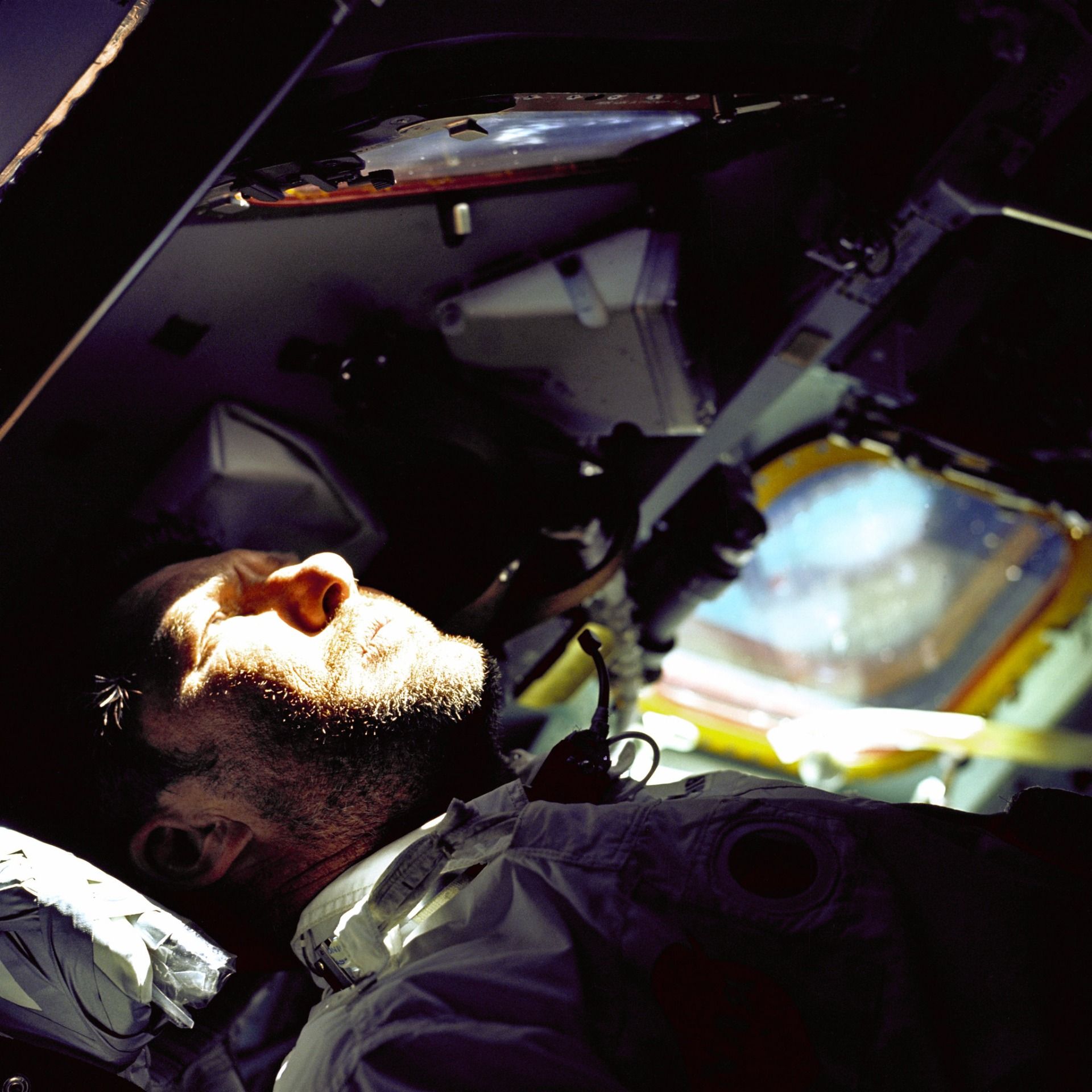 Schirra during Apollo 7 flight
