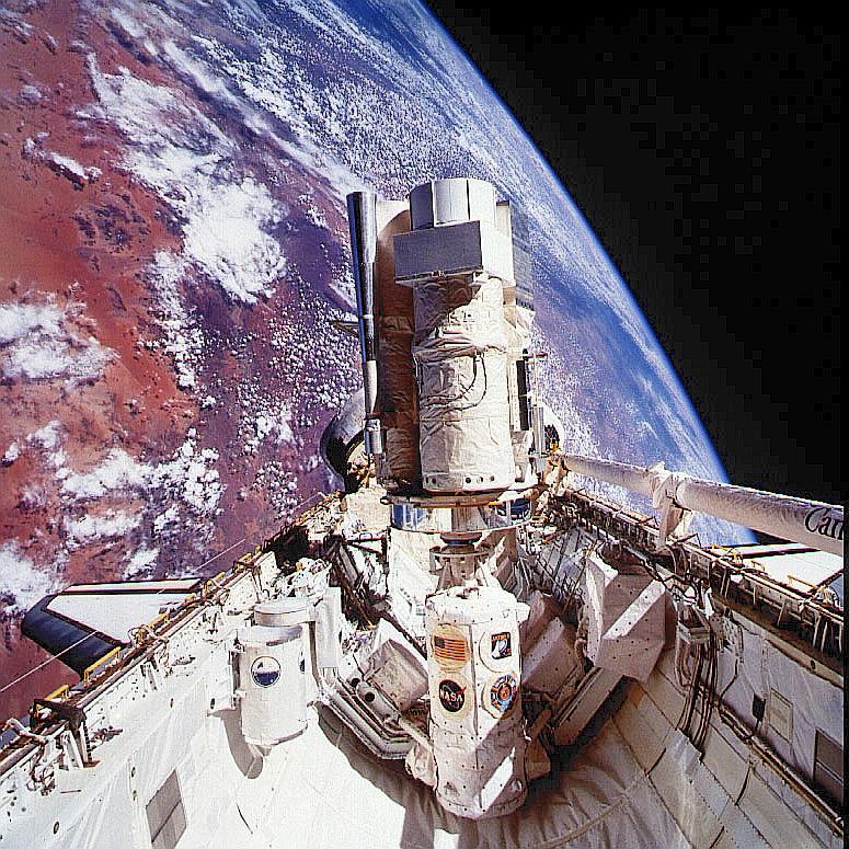 Space Shuttle carrying the Space Lab module