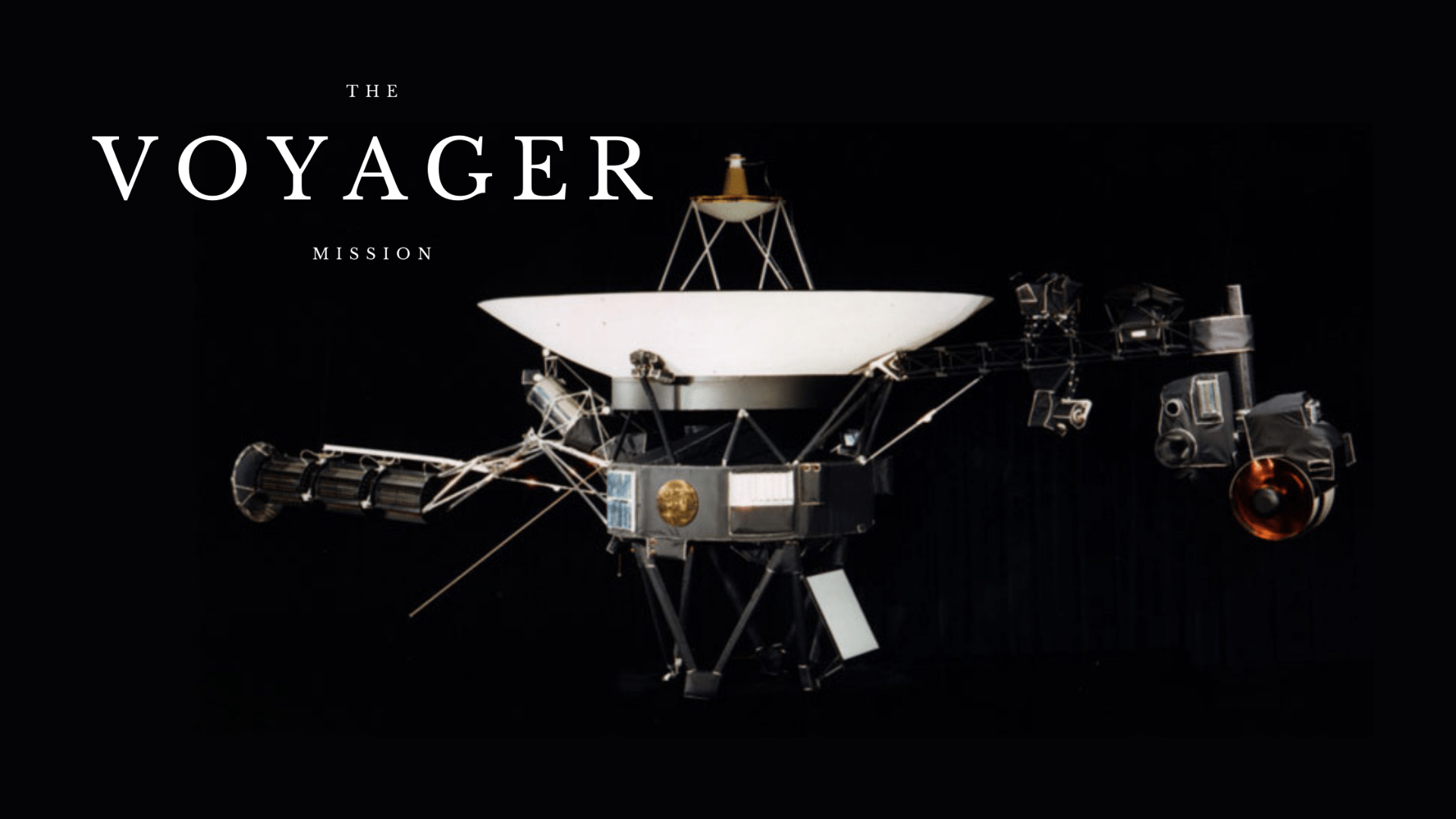 the voyager mission