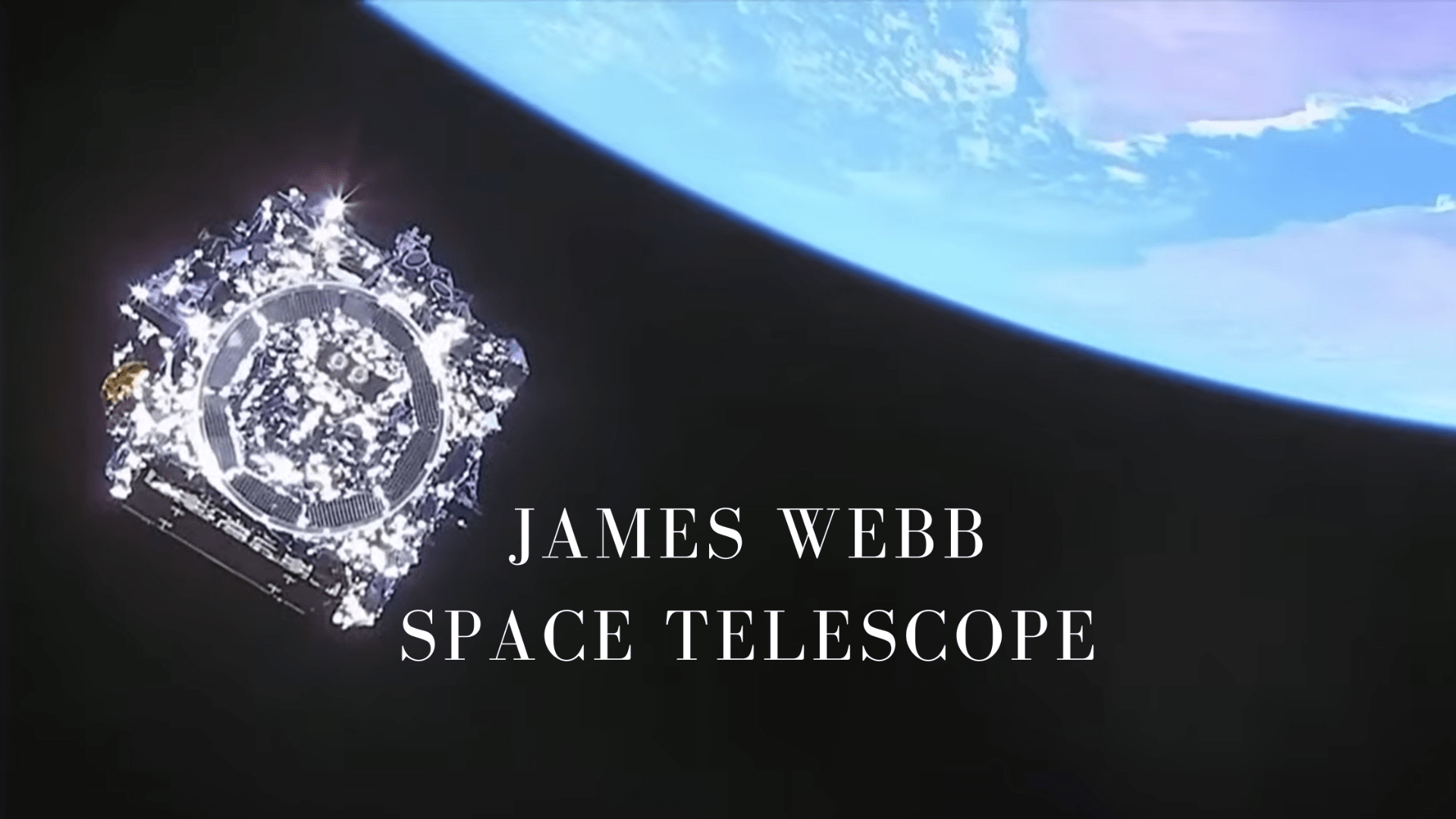 James Webb Space Telescope Header