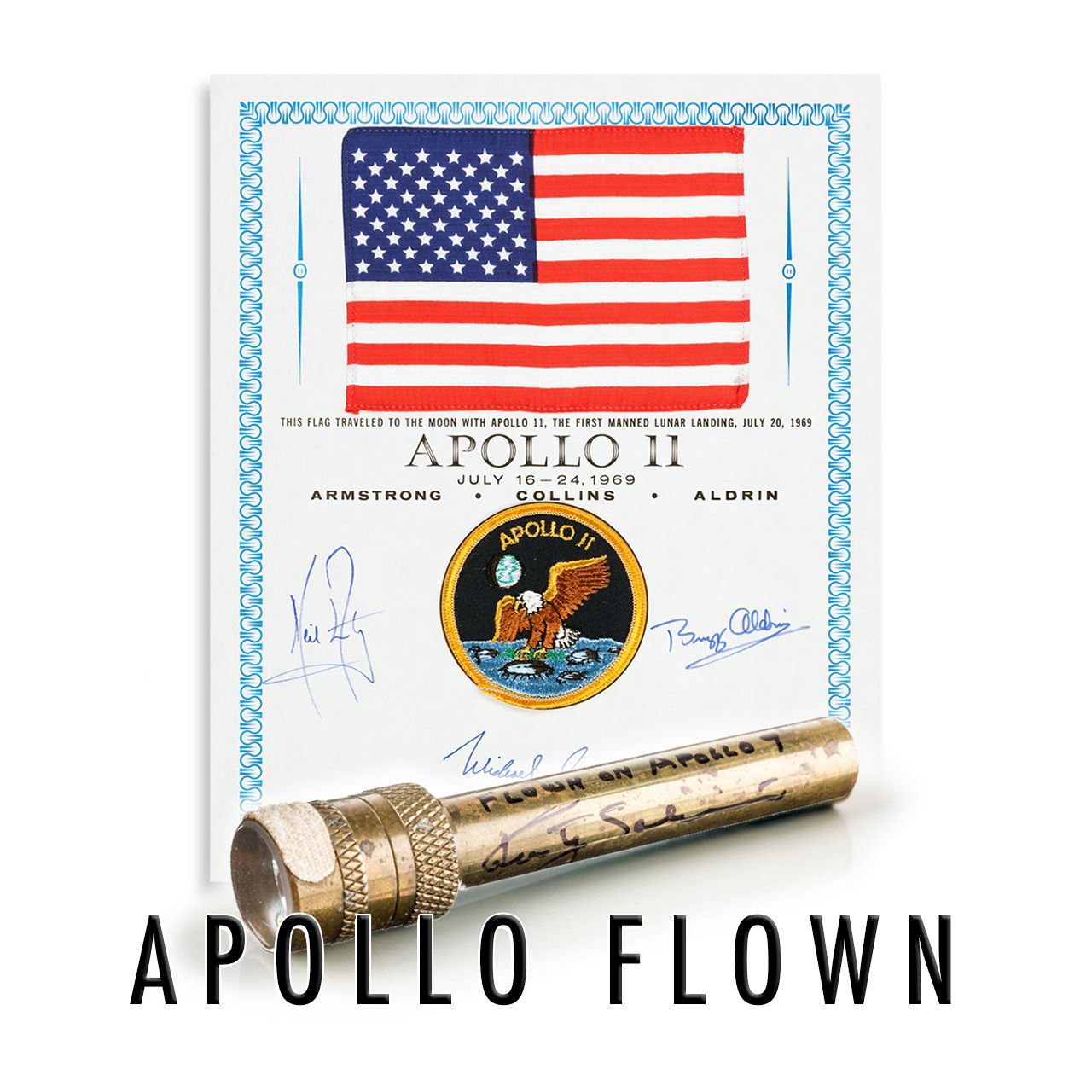 apollo flown artifacts