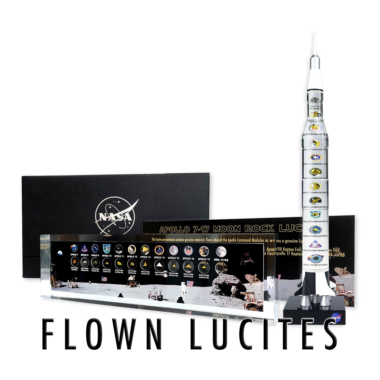 apollo flown lucites